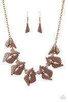 Paparazzi Extra Expedition Necklace Copper