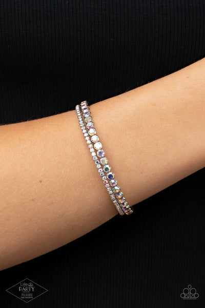 Paparazzi Fairytale Sparkle Bracelet Multi (Iridescent)