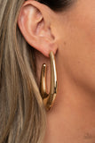 Paparazzi Find Your Anchor Earrings Gold