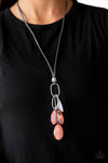 Paparazzi Fundamentally Flirtatious Necklace Orange