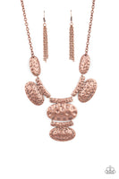 Paparazzi Gallery Relic Necklace Copper