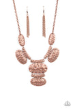 Paparazzi Gallery Relic Necklace Copper