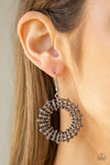 Paparazzi Girl of Your GLEAMS Earrings Silver - Glitz By Lisa 