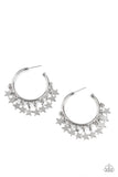 Paparazzi Happy Independence Day Earrings Silver