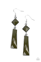 Paparazzi Hollywood Harmony Earrings Green