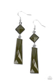 Paparazzi Hollywood Harmony Earrings Green