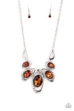 Paparazzi Hypnotic Twinkle Necklace Brown