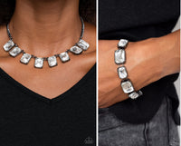 Paparazzi After Party Access Necklace Black & After Hours Bracelet Black