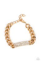 Paparazzi Icy Impact Bracelet Gold