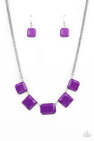 Paparazzi Instant Mood Booster Necklace Purple