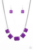 Paparazzi Instant Mood Booster Necklace Purple