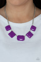 Paparazzi Instant Mood Booster Necklace Purple