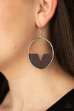 Paparazzi Island Breeze Earrings Brown