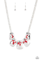 Paparazzi Jubilee Jingle Necklace Red