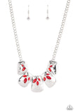 Paparazzi Jubilee Jingle Necklace Red