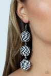 Paparazzi Laguna Lanterns Earrings Black