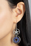Paparazzi Liberty and SPARKLE for All Earrings Blue