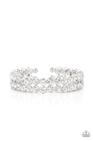 Paparazzi Megawatt Majesty Bracelet White