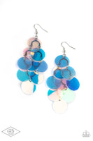 Paparazzi Mermaid Shimmer Earrings Multi