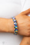 Paparazzi Number One Knockout Bracelet Multi (Oil Spill)