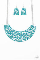 Paparazzi Powerful Prowl Necklace Blue