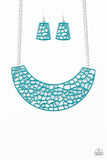 Paparazzi Powerful Prowl Necklace Blue