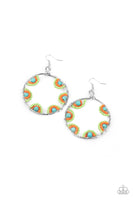 Paparazzi Off The Rim Earrings Multi