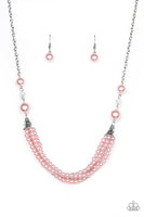 Paparazzi One-WOMAN Show Necklace Pink