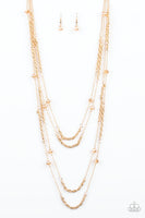Paparazzi Open For Opulence Necklace Gold