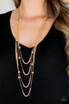 Paparazzi Open For Opulence Necklace Gold