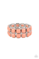 Paparazzi Double The DIVA-titude Bracelet Orange