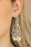 Paparazzi Partners in CHIME Earrings Silver