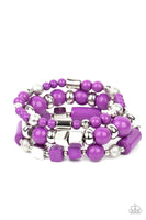 Paparazzi Perfectly Prismatic Bracelet Purple