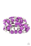 Paparazzi Perfectly Prismatic Bracelet Purple