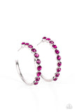 Paparazzi Photo Finish Earrings Pink