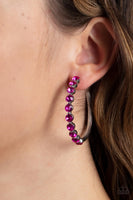 Paparazzi Photo Finish Earrings Pink