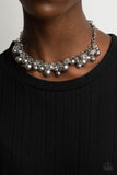 Paparazzi Positively PEARL-escent Necklace Silver