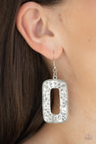 Paparazzi Primal Elements Earrings Silver