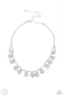 Paparazzi Princess Prominence Necklace White