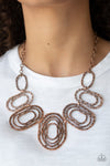 Paparazzi Empress Impressions Necklace Copper