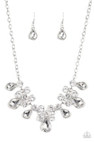 Paparazzi Debutante Drama Necklace White