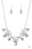 Paparazzi Debutante Drama Necklace White