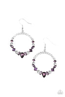 Paparazzi Revolutionary Refinement Earrings Purple