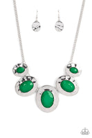 Paparazzi Rivera Rendezvous Necklace Green