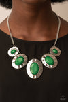 Paparazzi Rivera Rendezvous Necklace Green