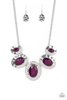 Paparazzi Rivera Rendezvous Necklace Purple