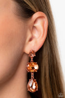 Paparazzi Royal Appeal Earrings Copper