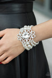 Paparazzi Rule The Room Bracelet White