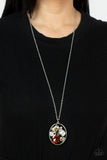 Paparazzi Scandalously Scattered Necklace Brown