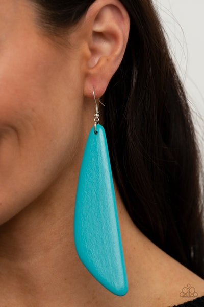 Paparazzi Scuba Dream Earrings Blue